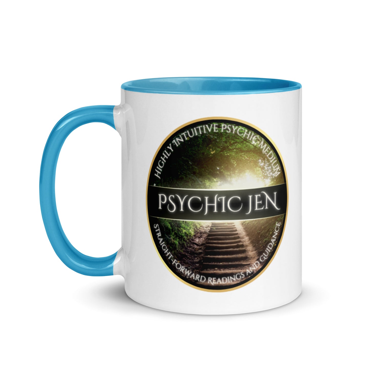 PsychicJen Logo Mug (Color Inside)